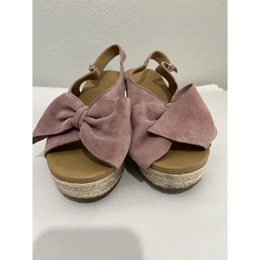 Ugg Camilla Rose suade Wedge sandals